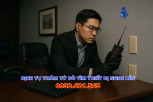 Dịch vụ thám tử dò tìm thiết bị nghe lén toàn quốc bằng thiết bị chuyên dụng