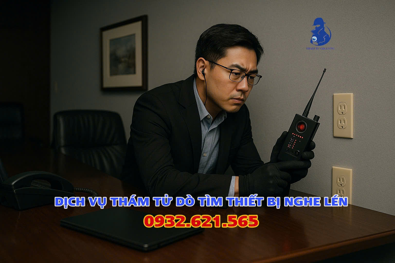Dịch vụ thám tử dò tìm thiết bị nghe lén toàn quốc bằng thiết bị chuyên dụng