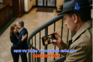 thám tử theo dõi ngoại tình tại Đà Nẵng ghi lại bằng chứng rõ ràng
