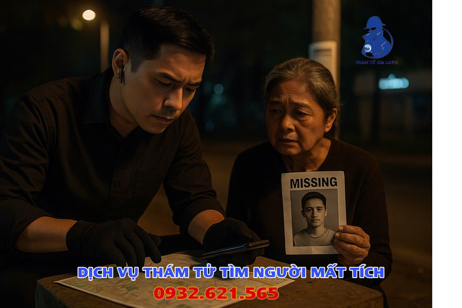 dịch vụ thám tử tìm người thân bỏ nhà đi