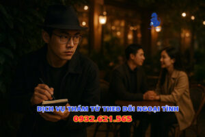 thám tử theo dõi ngoại tình tại Nghệ An